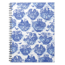 Blue Willow Animal Rabbit Deer Fox Bird Web Art