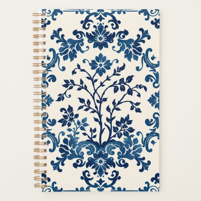 Blue Willow China Print Planer (Vorderseite)