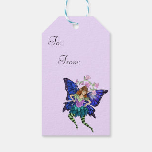Blue Winged Pixie Geschenkanhänger