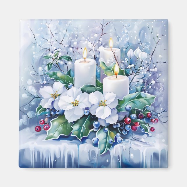 Blue Winter Magnet (Vorne)