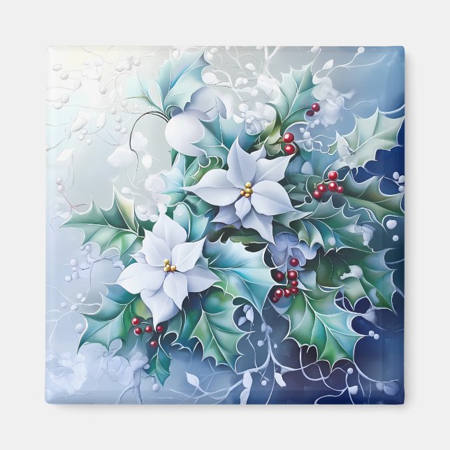 Blue Winter Magnet (Vorne)