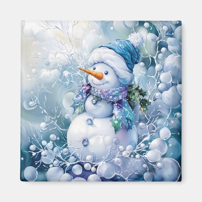 Blue Winter Magnet (Vorne)