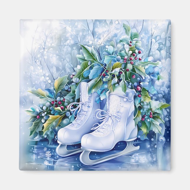 Blue Winter Magnet (Vorne)