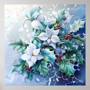 Blue Winter Poster