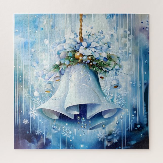 Blue Winter Puzzle (Vertikal)
