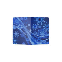 Blue Winter Snowflakes Weihnachten