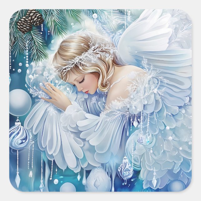 Blue Winter Stickers (Vorderseite)