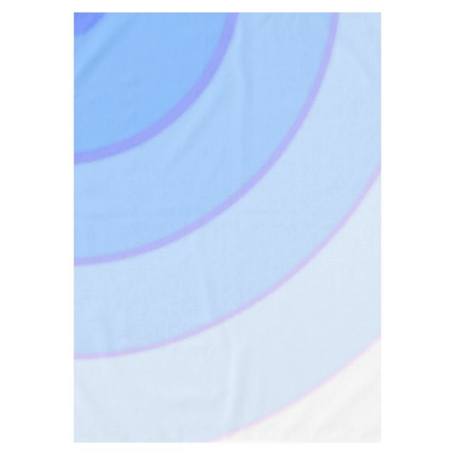 Blue Wirbel Tablecloth Tischdecke (Vorderseite)