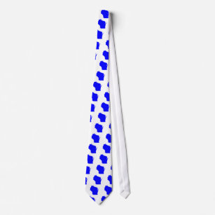 Blue Wisconsin Krawatte