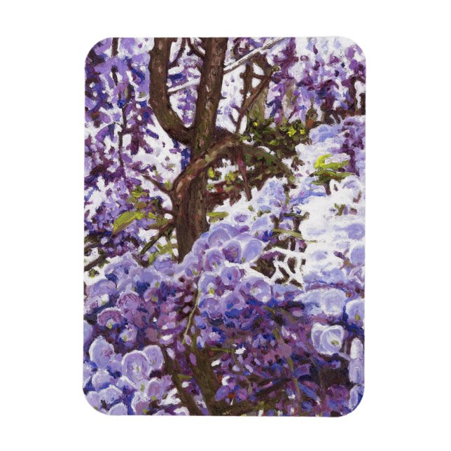 Blue Wisteria 2011 Magnet (Vertikal)