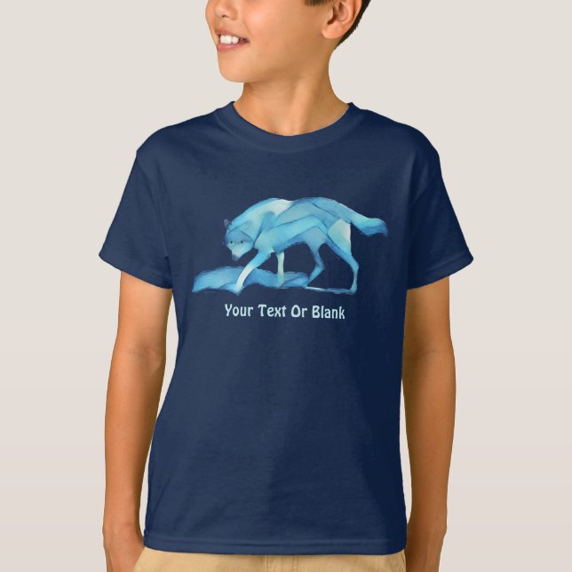 Blue Wolf T-Shirt (Vorderseite)