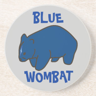 Blue Wombat Sandstone Untersetzer