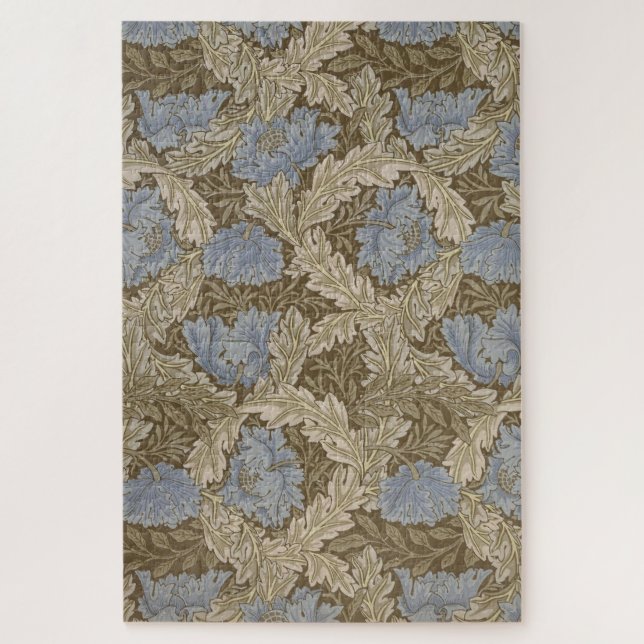 Blue Wreath Pattern (von William Morris) (Vertikal)