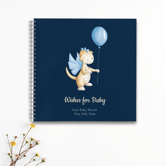 Blue wünscht sich ein Baby Dragon Baby Shooter Gue Notizbuch (Von Creator hochgeladen)