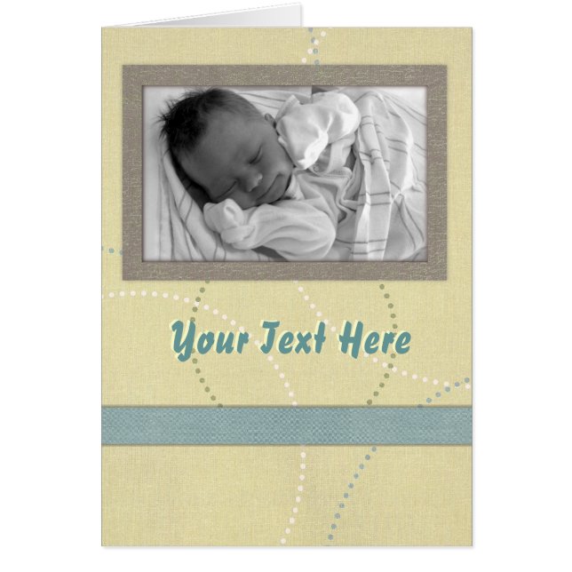 Blue & Yellow Card (Vorne)