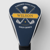 Blue Yellow Golf Club Logo