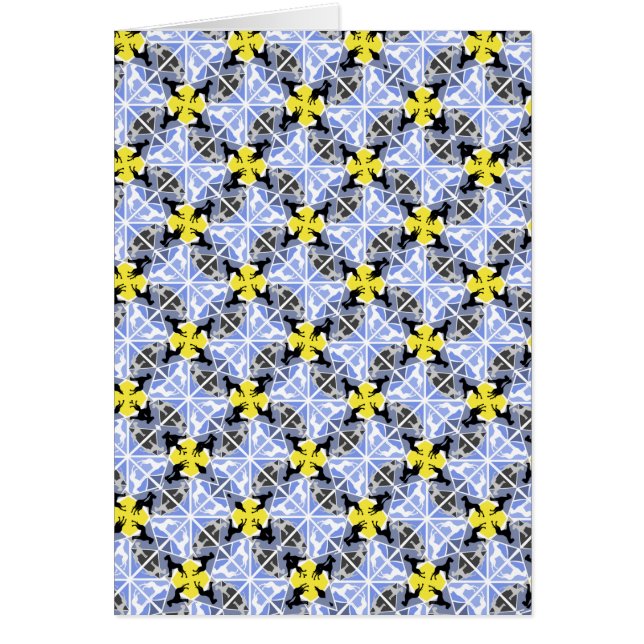 Blue yellow Great Danes (Vorne)