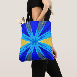 Blue Yellow Winter Weihnachten Weihnachten Weihnac Tasche