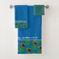 Blue ZAMBIA Écriture Christian Lam 3:23