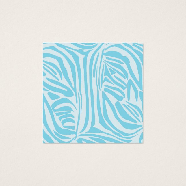 Blue Zebra Pattern (Vorderseite)