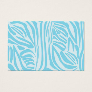 Blue Zebra Pattern