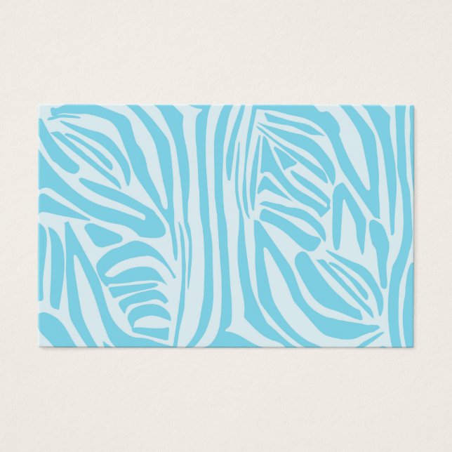 Blue Zebra Pattern (Vorderseite)