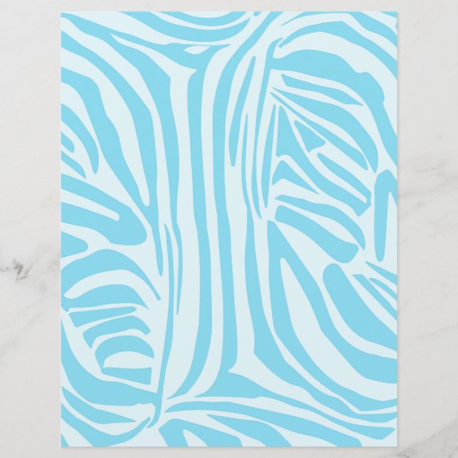 Blue Zebra Pattern (Vorderseite)