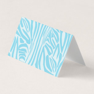 Blue Zebra Pattern