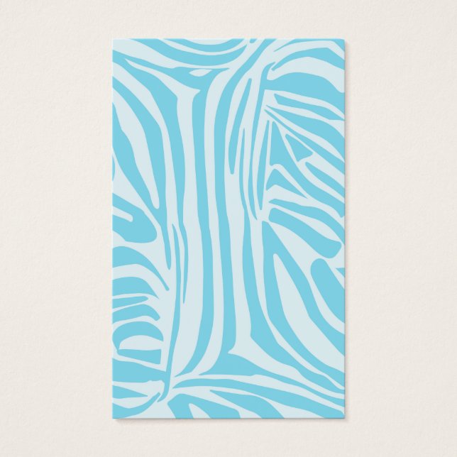 Blue Zebra Pattern (Vorderseite)