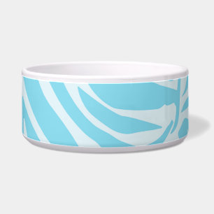 Blue Zebra Pattern Napf