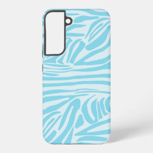 Blue Zebra Pattern Samsung Galaxy Hülle