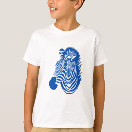 Blue Zebra T-Shirt