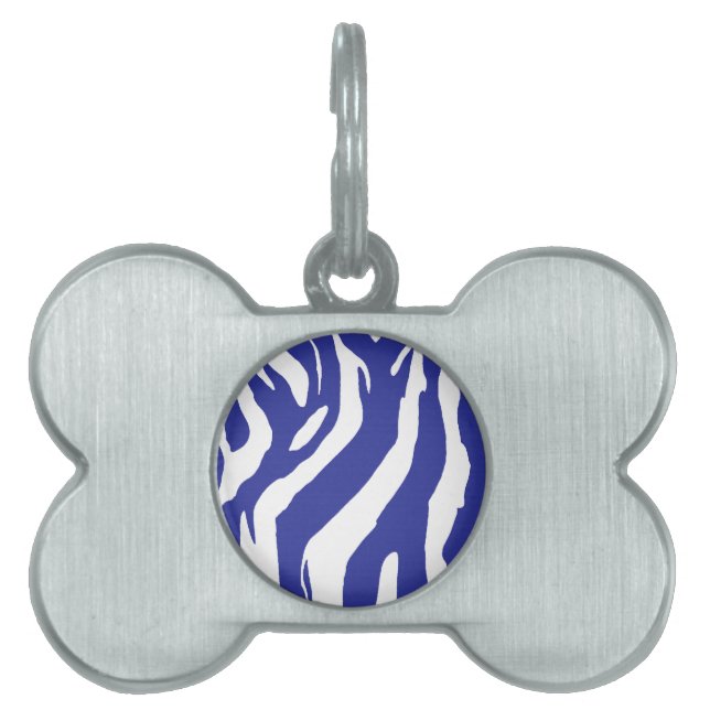 Blue Zebra Tiermarke (Vorderseite)
