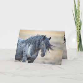 Blue Zeus Wild Greeting Card Einladung