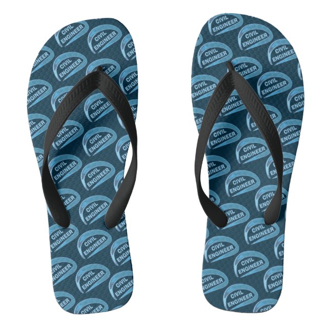 Blue Zivil Engineer Flip Flops (Fußbett)