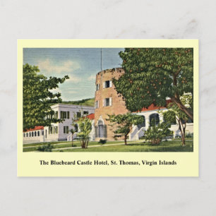 Bluebeard Castle St. Thomas Amerikanische Jungfern Postkarte