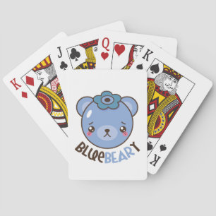 BlueBeary Blaubeerbär Spielkarten