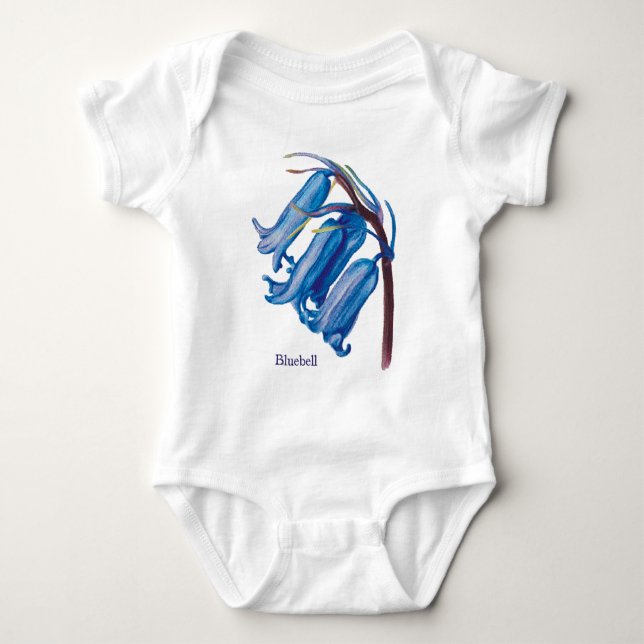 Bluebell Baby Strampler (Vorderseite)