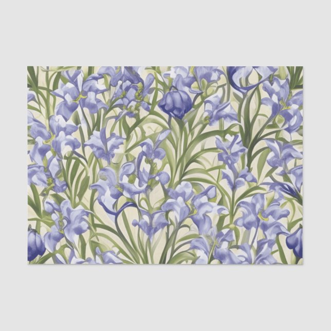 Bluebell-Blume Seidenpapier (Vorderseite)