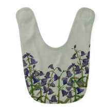 Bluebell-Blumen auf Baby-Schellfisch