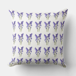 Bluebell Fabric Muster. Kissen