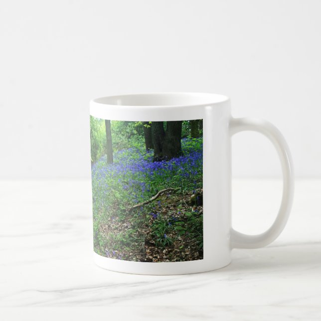 Bluebell-Holz Kaffeetasse (Rechts)