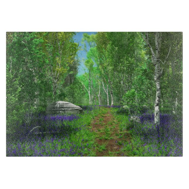 Bluebell Light Cutting Board Schneidebrett (Vorderseite)
