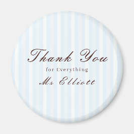 Bluebell - Personalised Thank You Teacher Magnet