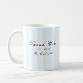 Bluebell - Personalised Thank You Teacher Mug Kaffeetasse