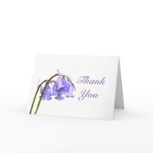 Bluebell Vielen Dank Card