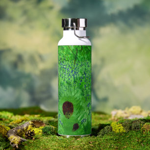 Bluebell Wood Hedghogs Spring Green Trinkflasche