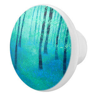 Bluebell Woodland Keramikknauf