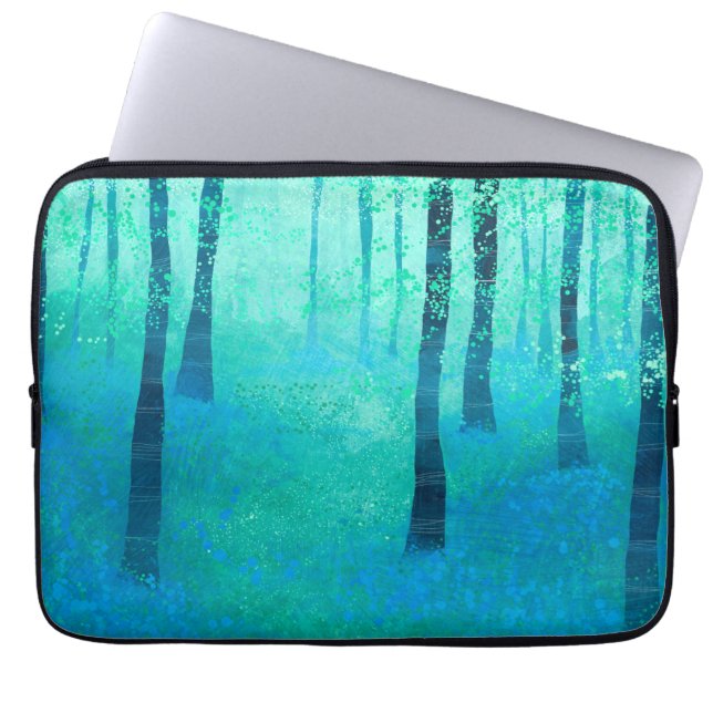 Bluebell Woodland Laptopschutzhülle (Vorderseite)
