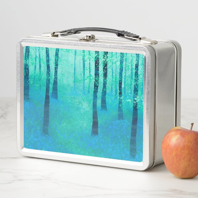 Bluebell Woodland Metall Brotdose (Beispiel)